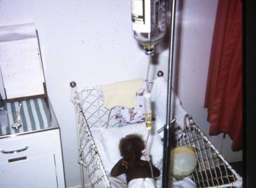 An Aboriginal child treated for gastroenteritis.
